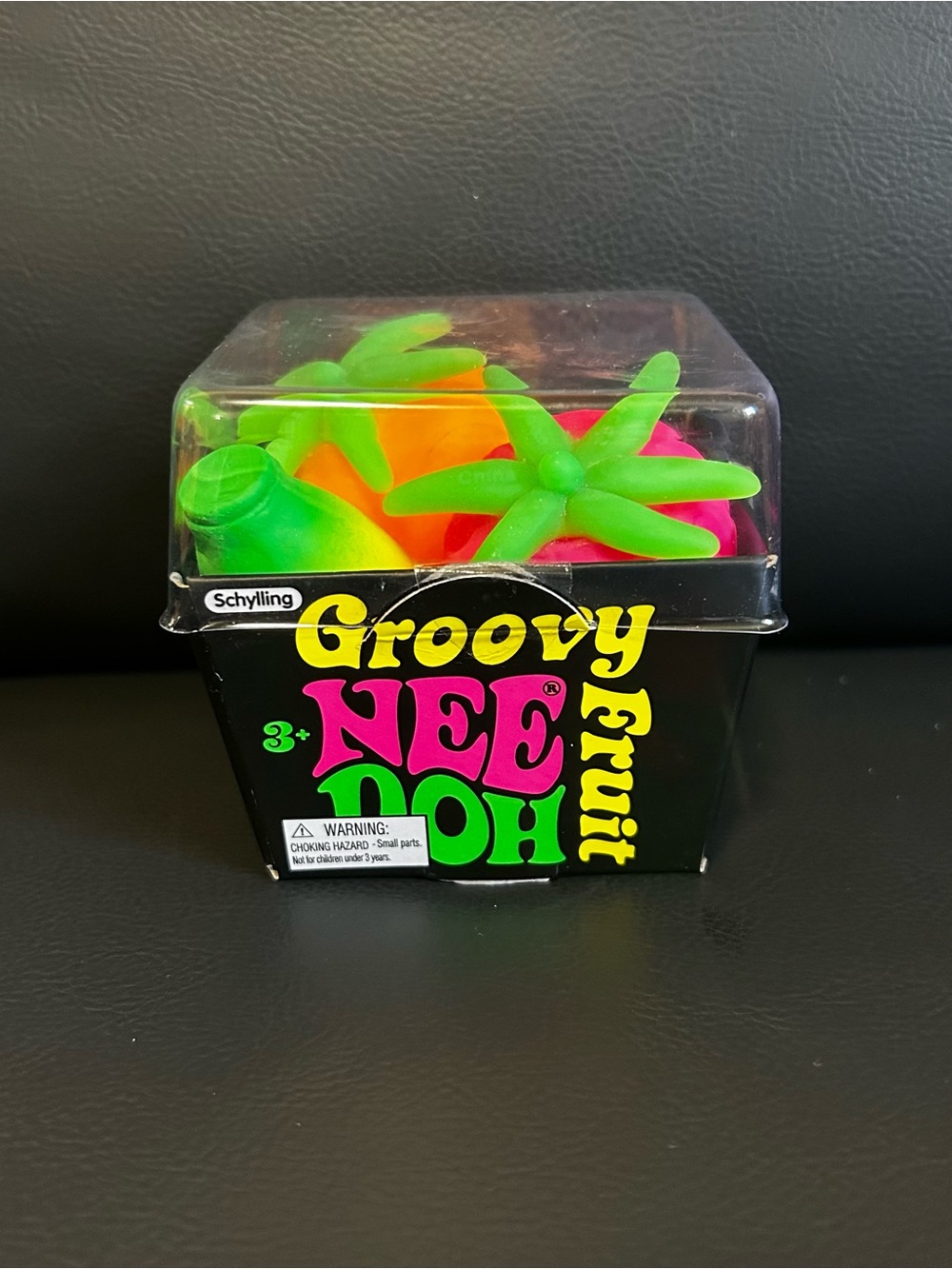 Nee Doh Groovy Fruit Basket Squishy Fidget Toy NEW